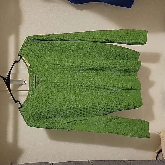 Sezane Adela 100% Organic Cotton Cardigan - Picture 5 of 10